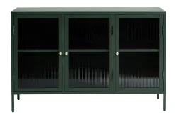 Sideboard & Skjenker-Lazarus Sideboard 3 delar 132 cm Grønn