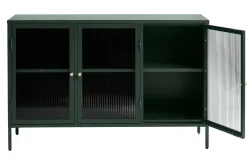 Sideboard & Skjenker-Lazarus Sideboard 3 delar 132 cm Grønn
