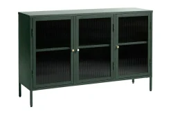 Sideboard & Skjenker-Lazarus Sideboard 3 delar 132 cm Grønn