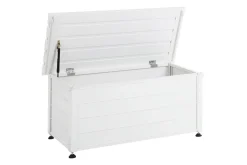 Hagedekorasjon-Låda Beliani Campalto Brun, 113x50x52 cm White Hvit