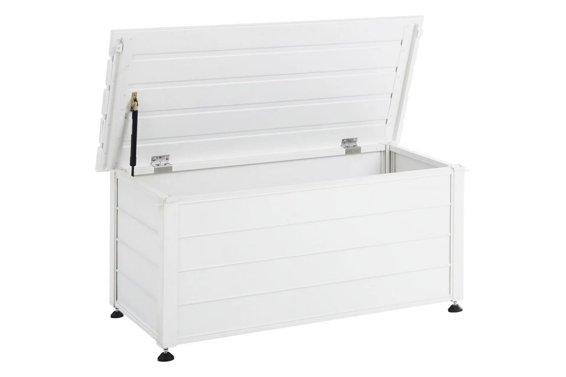 Hagedekorasjon-Låda Beliani Campalto Brun, 113x50x52 cm White Hvit