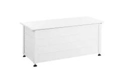 Hagedekorasjon-Låda Beliani Campalto Brun, 113x50x52 cm White Hvit