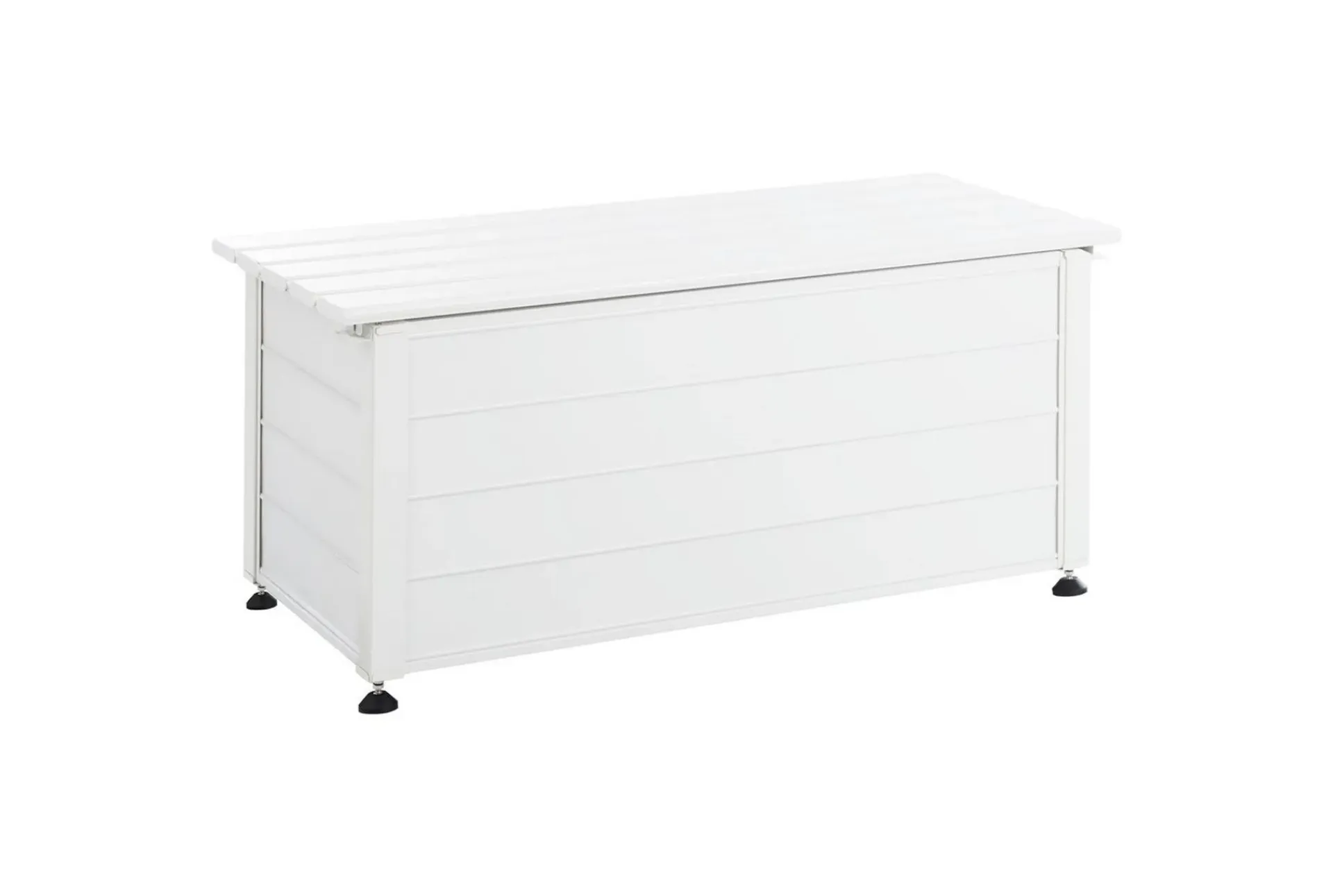 Hagedekorasjon-Låda Beliani Campalto Brun, 113x50x52 cm White Hvit