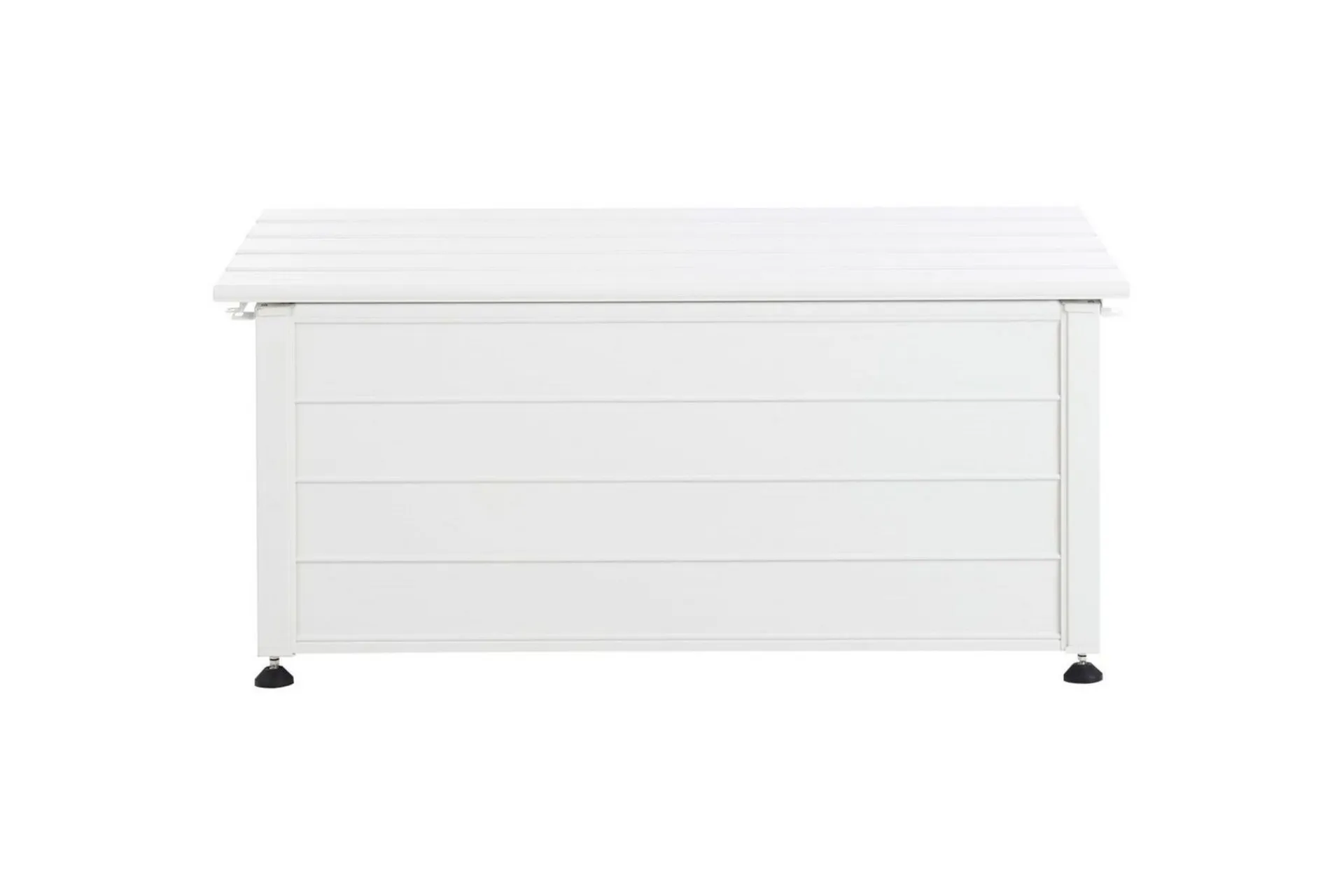 Hagedekorasjon-Låda Beliani Campalto Brun, 113x50x52 cm White Hvit