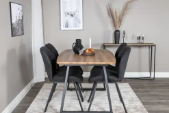 Venture Home Leah Forlengningsbar bord med 4 Sumoas Spisestoler