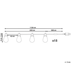 LED-lysslynge for utendørsbruk Itilleq