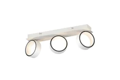 Eglo LED-spotlight Albariza Hvit 3 lamper