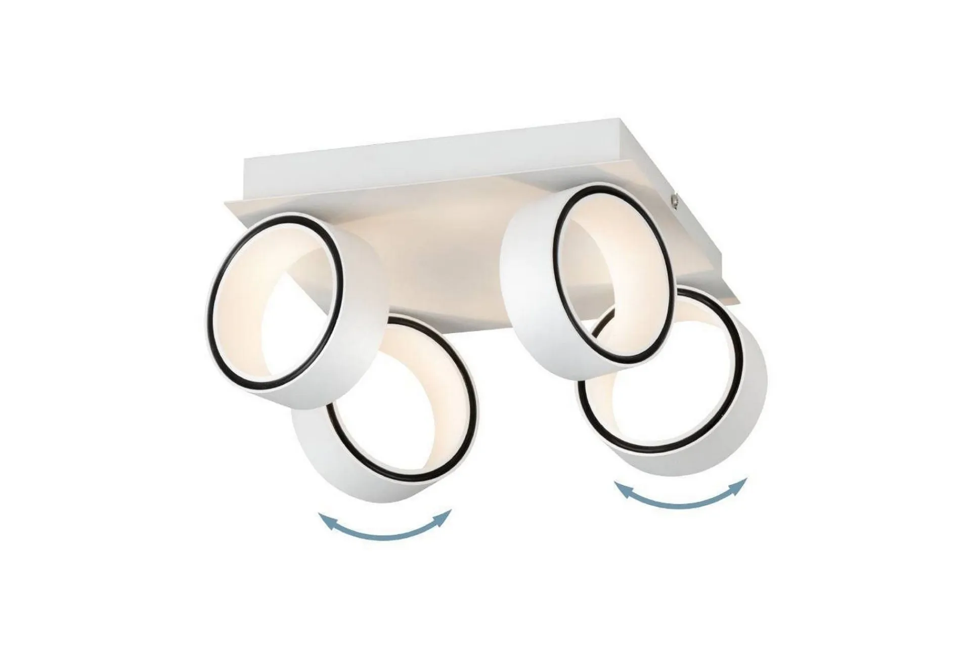 Eglo LED-spotlight Albariza Hvit 4 Lamper