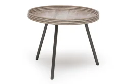 Hillerstorp Loungebord & Sofabord Utendørs|Balkongmøbler-Leicester Bord Ø60 cm Beige,Grey