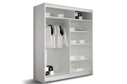 Garderober & Garderobesystem-Leila Garderobe 150 cm Skyvedører Speil tre