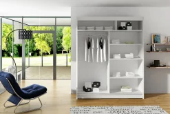 Leila Garderobe Skyvedører Speil