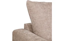 Hjørnesofa-Leila Hjørnesofa med sjeselong høyre Beige