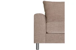 Hjørnesofa-Leila Hjørnesofa med sjeselong høyre Beige