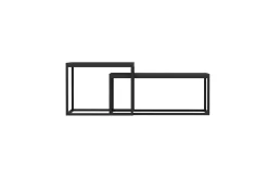 Avlastningsbord-Leka Settbord Svart