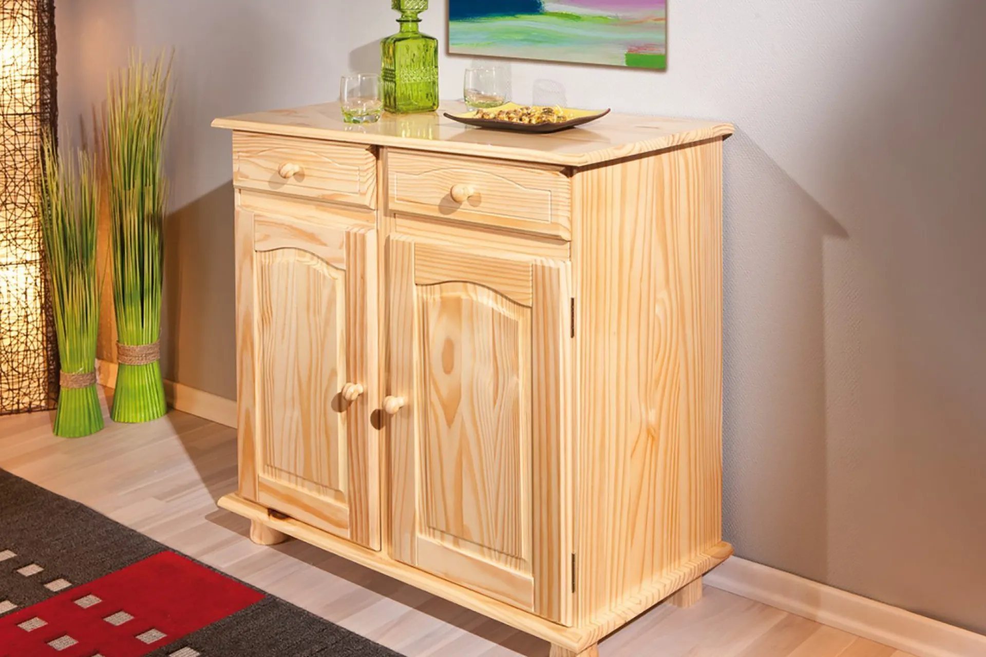 Bloomington Sideboard & Skjenker-Leksand Skjenk 88 cm Tre/Natur
