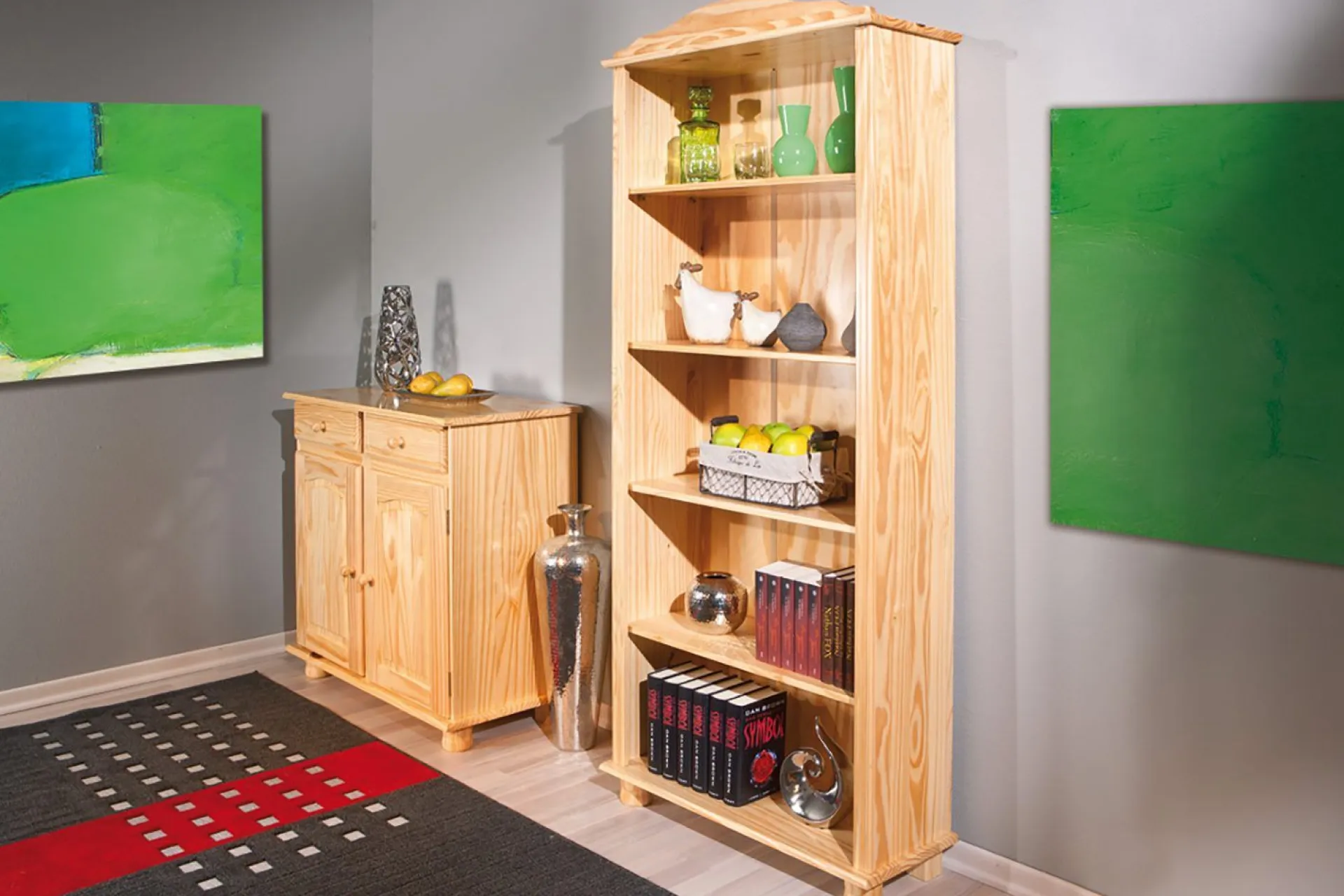 Bloomington Sideboard & Skjenker-Leksand Skjenk 88 cm Tre/Natur