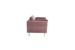 Venture Home Lenestol Boom Fløyel Rosa