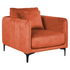 Lenestoler-Lenestol HOME4YOU Bianka 100x40xh140 cm, eik oransje
