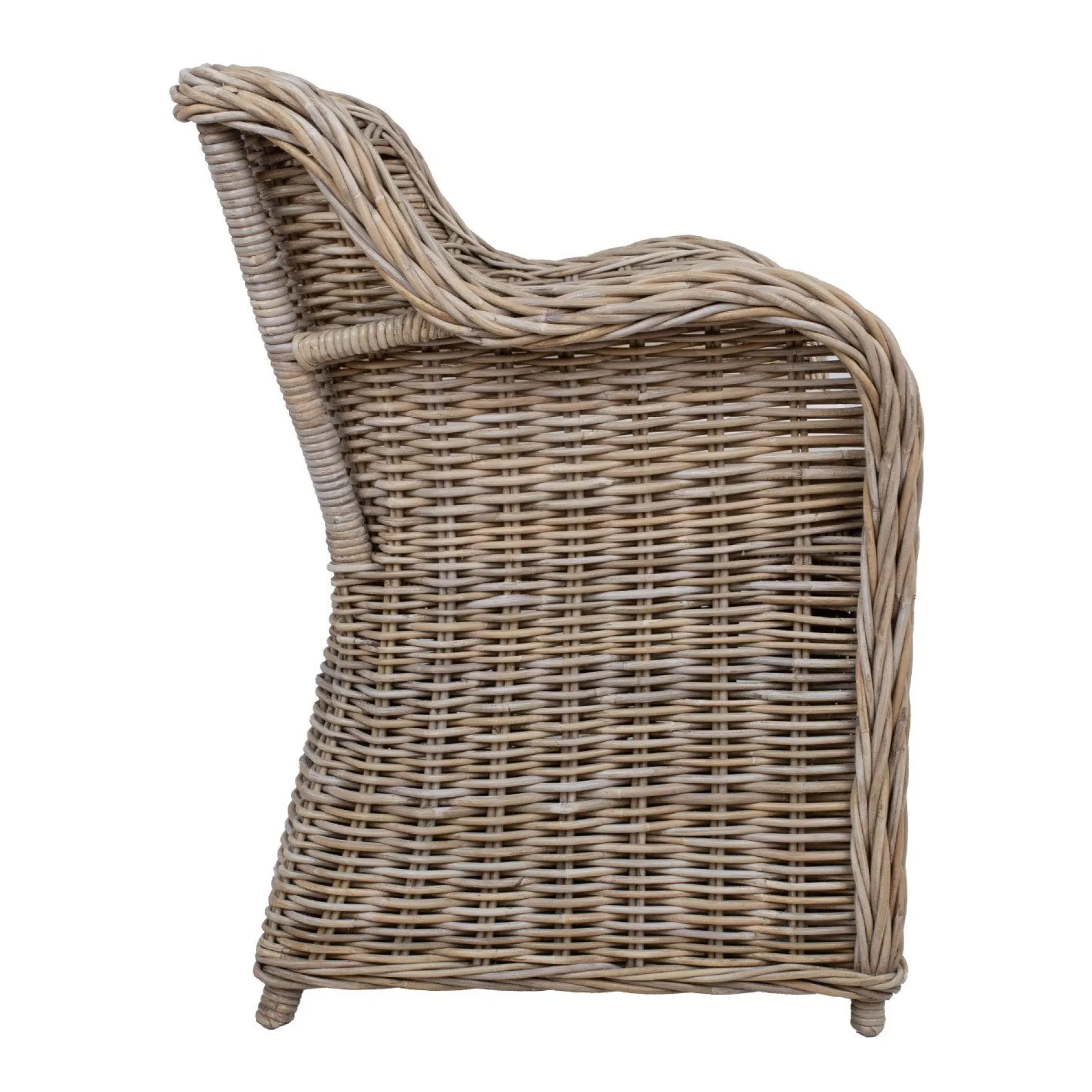 Lenestoler-Lenestol HOME4YOU Katalina 62x62x83 cm naturlig rotting beige