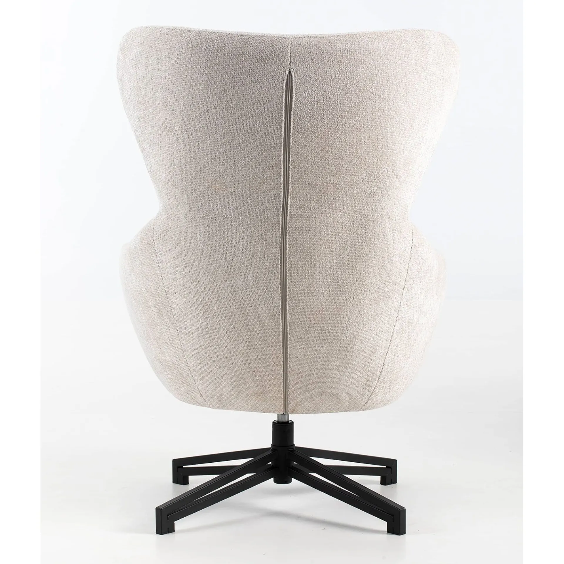Lenestoler-Lenestol HOME4YOU Lionel 158x40xh83 cm, cappuccino hvit