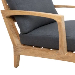 Utelenestoler|Loungemøbler Salg-Lenestol HOME4YOU Maldive teak brun