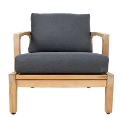 Utelenestoler|Loungemøbler Salg-Lenestol HOME4YOU Maldive teak brun