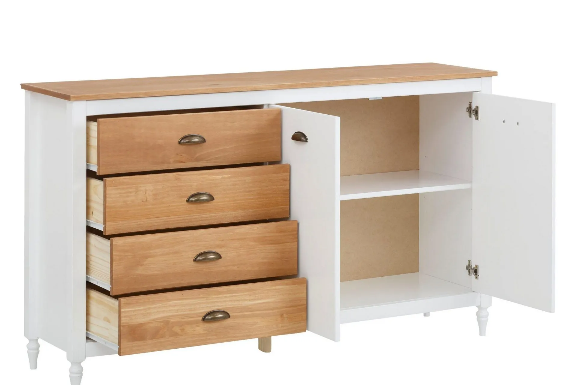 Sideboard & Skjenker-Lenham Sideboard 160x45 cm Hvit