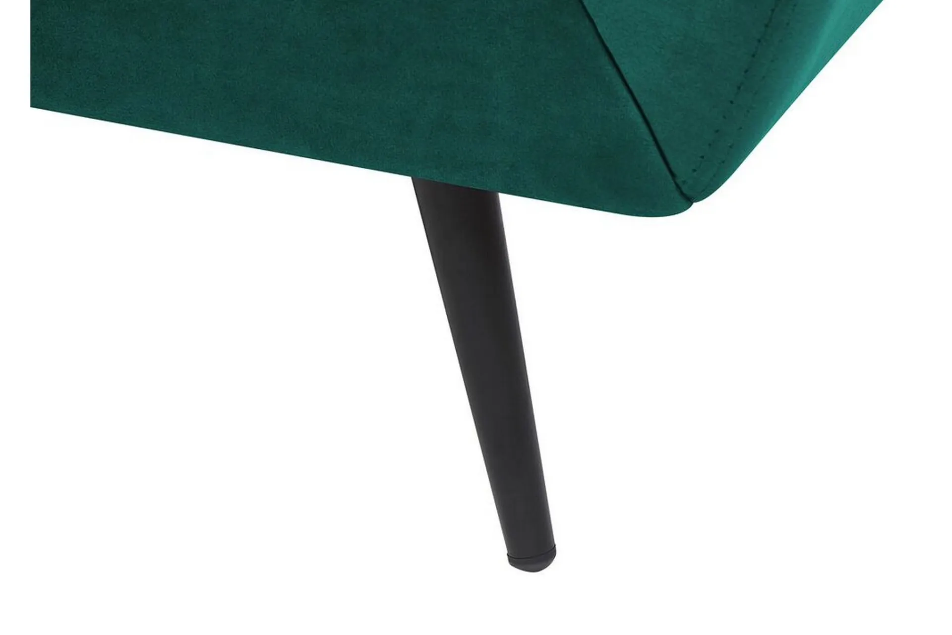 Velour Sofa & Fløyel Sofa-Lenvik 3-seters Sofa Grønn