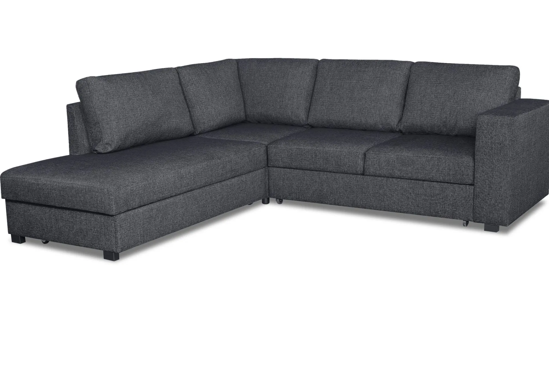 Scandinavian Choice Sovesofaer-Leo Sovesofa 3-seter med Sjeselong Venstre Mørkegrå