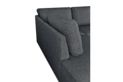 Scandinavian Choice Sovesofaer-Leo Sovesofa 3-seter med Sjeselong Venstre Mørkegrå