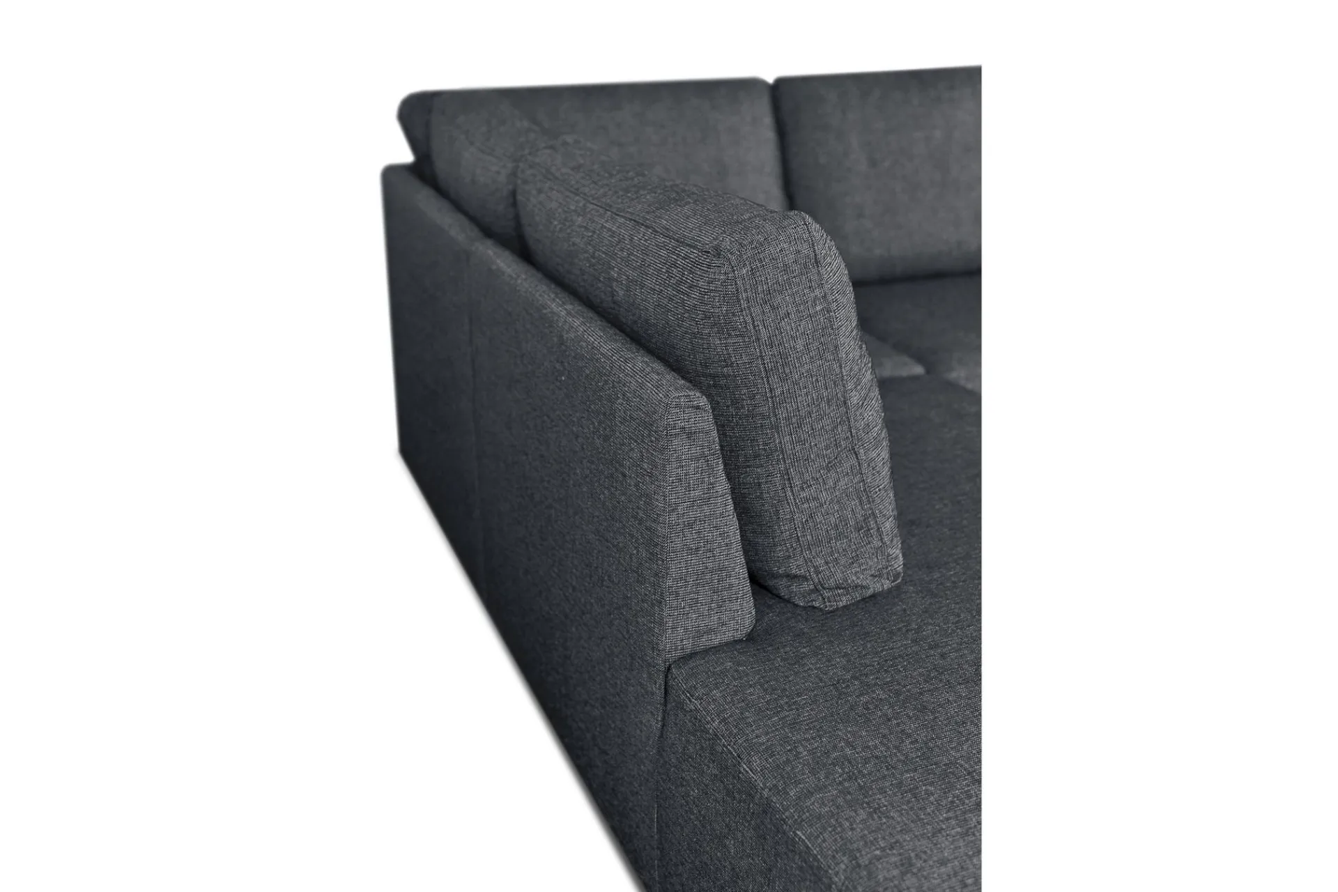 Scandinavian Choice Sovesofaer-Leo Sovesofa 3-seter med Sjeselong Venstre Mørkegrå