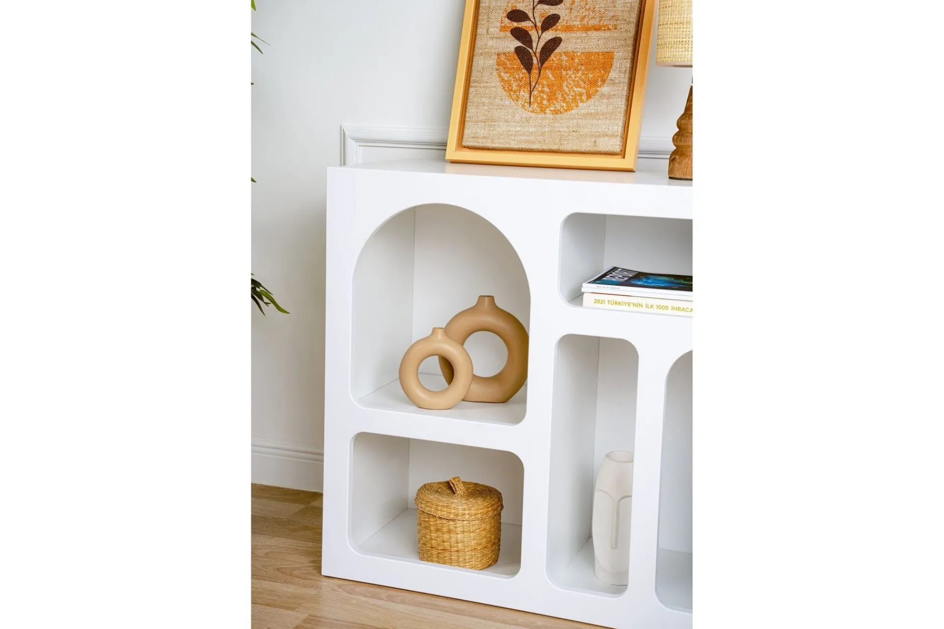 Sideboard & Skjenker-Lesa Konsollbord 80 cm Hvit