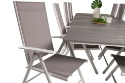 Venture Home Levels Forlengbar Spisegruppe 224cm + 10 Break Stoler