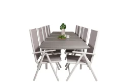 Venture Home Levels Forlengbar Spisegruppe 224cm + 10 Break Stoler