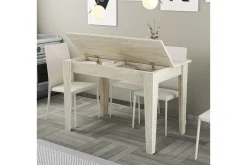 Spisebord & Kjøkkenbord-Levents Spisebord 110 cm Rektangulært Beige