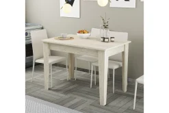Spisebord & Kjøkkenbord-Levents Spisebord 110 cm Rektangulært Beige