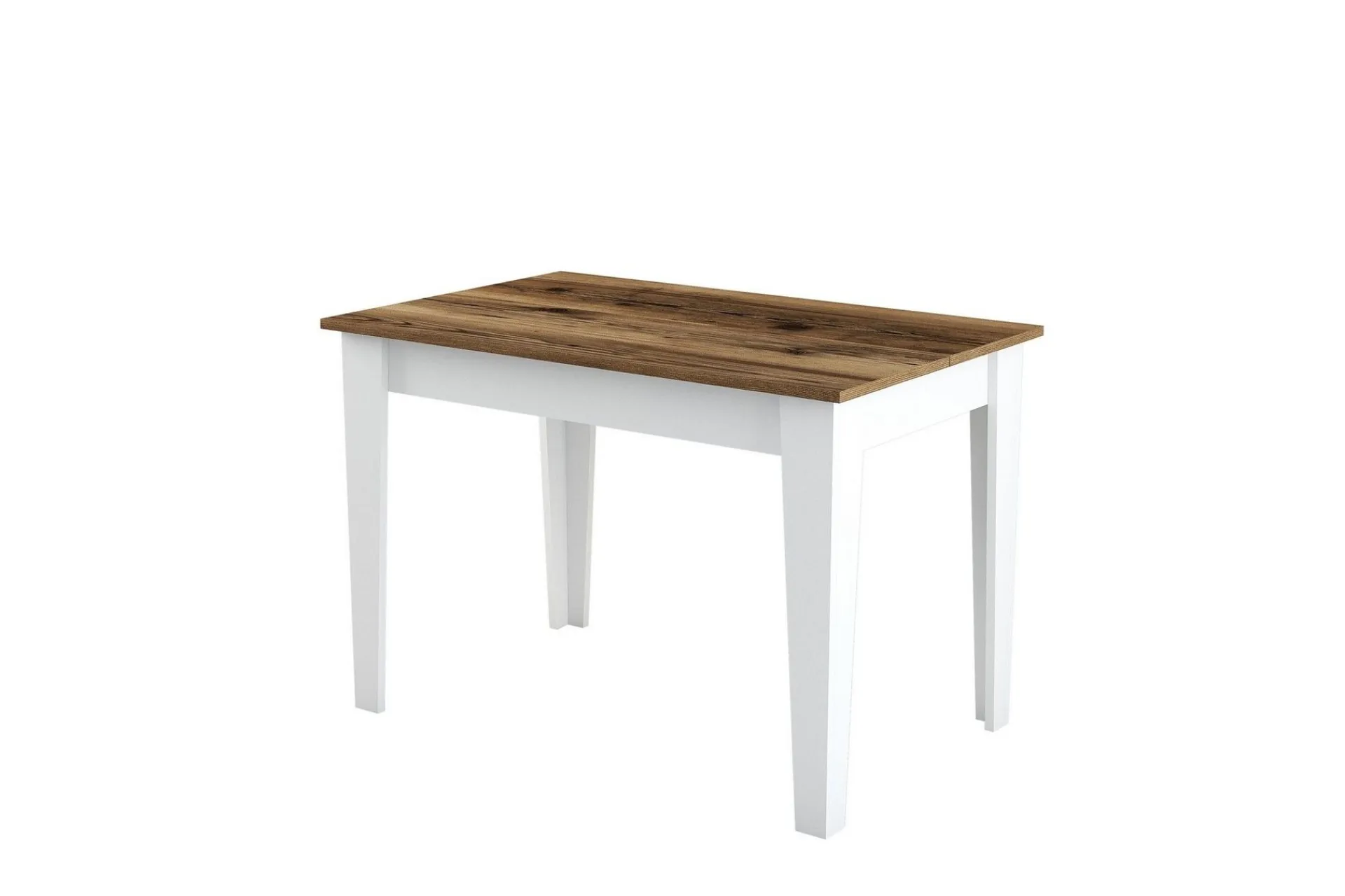Spisebord & Kjøkkenbord-Levents Spisebord 110x72 cm Brun/Hvit Mörkbrun/Vit