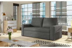 Velour Sofa & Fløyel Sofa-Lijan 2-seter Sovesofa Grey