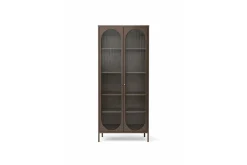 Venture Home Vitrineskap|Skap-Lima vitrineskap 180 cm Brun