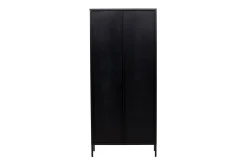 Venture Home Vitrineskap|Skap-Lima Vitrineskap 80x180 cm Svart