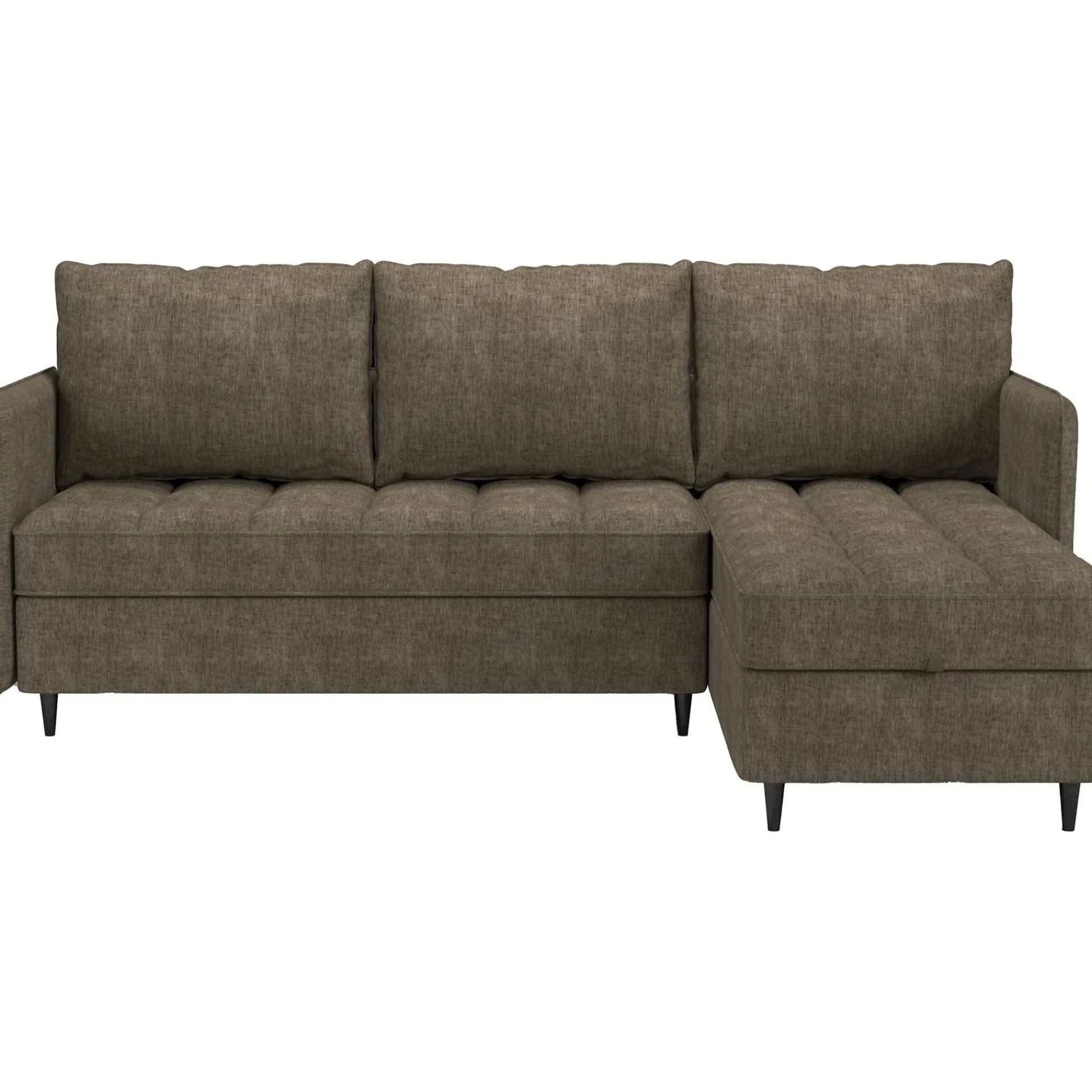 Loft24 Hjørnesofa-Lindhus Hjørnesofa 3-seter Brun