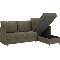 Loft24 Hjørnesofa-Lindhus Hjørnesofa 3-seter Brun