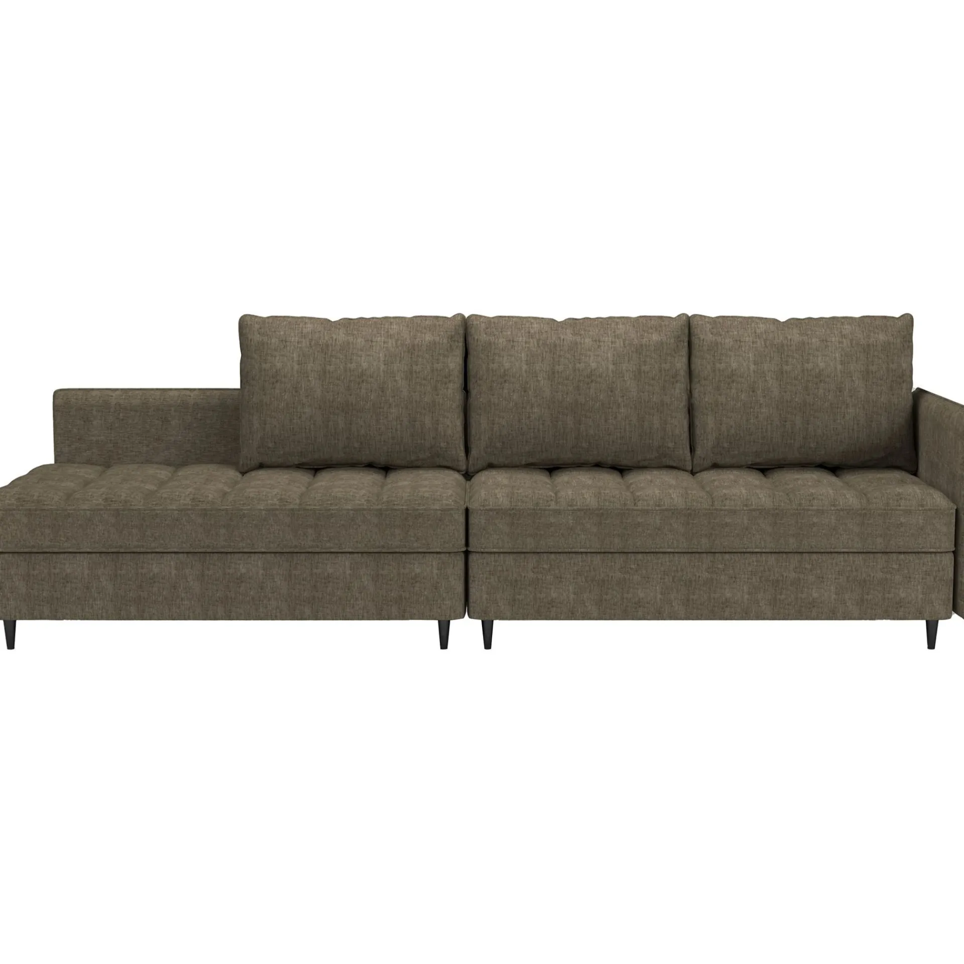 Loft24 Hjørnesofa-Lindhus Hjørnesofa 3-seter Brun
