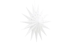 Venture Home Julelys|Adventsstake-Lindvallen Adventsstjerne / Julelampe 60 cm Hvit