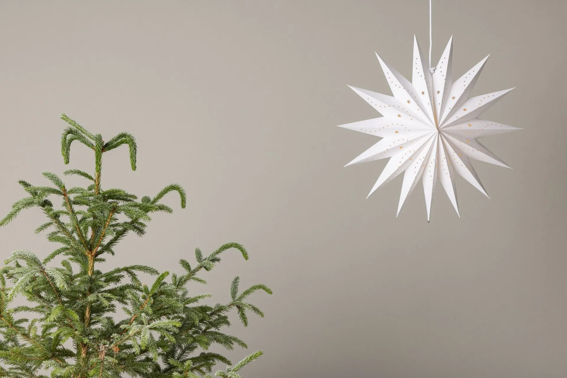Venture Home Lindvallen Adventsstjerne / Julelampe 51 cm