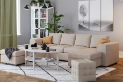 Scandinavian Choice U-Sofa-Link Dobbel divansofa 4-seter Beige