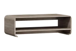 Sofabord-Linksa Soffbord 120 cm med Förvaring Hylla Beige||Grey Beige,Grey