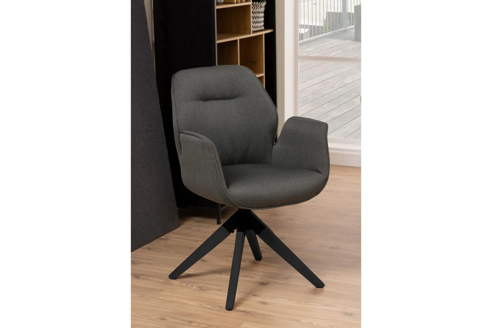 Karmstoler-Lipie Lenestol Grey