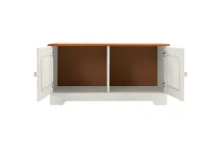 Loft24 Benk|Skohylle Med Benk-Lisa Skobenk 90 cm Hvit