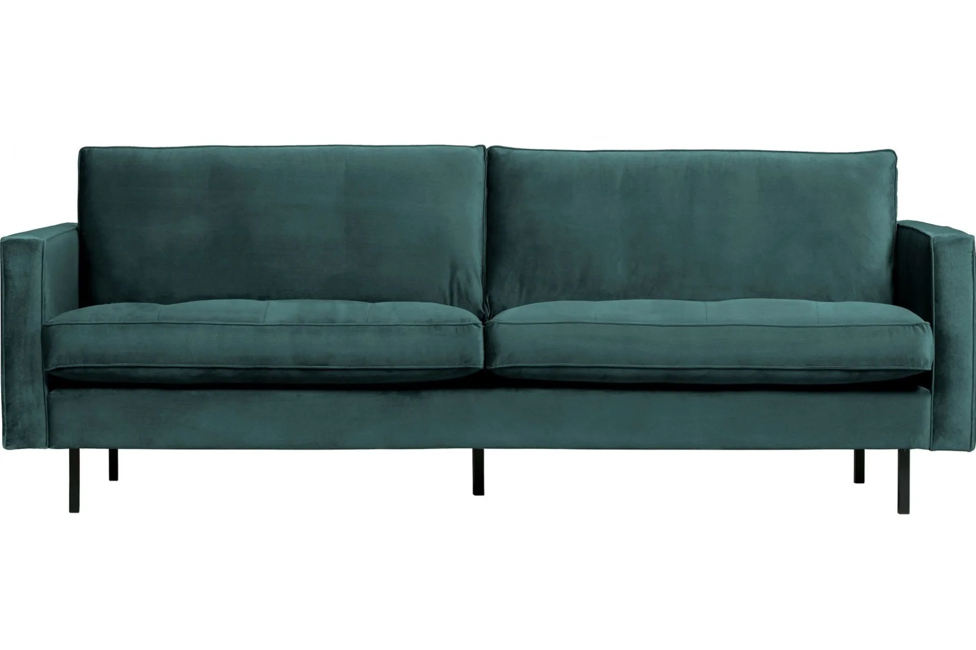 WOOOD Velour Sofa & Fløyel Sofa-Lissbon 2,5-seter Sofa Blå/Grønn